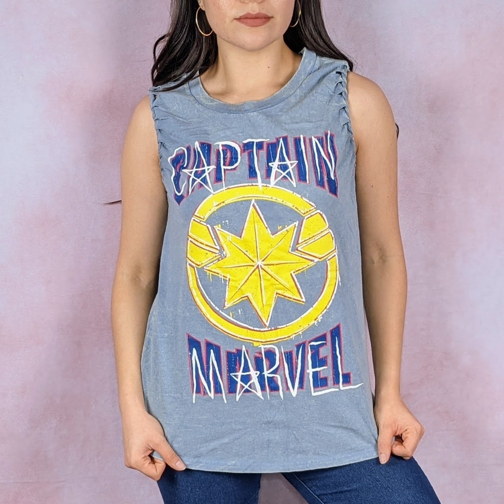 Captain Marvel Tank Top